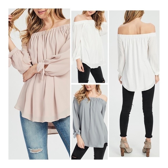 Wishlist apparel Elastic Neckline Top - Mulberry - Picture 14 of 14